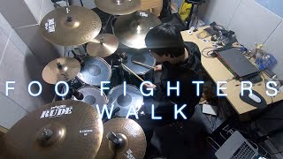 Foo Fighters  Walk Drum cover [upl. by Hamlet]