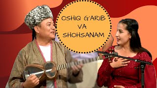 quotOshiq Garib va Shohsanamquot dostonidan duet Feruz Baxshi  Zaynabxon xolpa xalpa uzbek tiktokuz [upl. by Schnurr372]