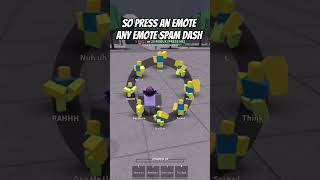 how to do 3m1 dash emote dash tech [upl. by Edmon]