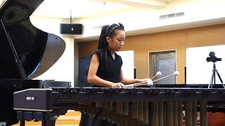 Etude in C Major Op 6 No 10  Clair Omar Musser Marimba Solo [upl. by Lucey]