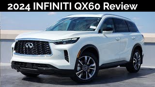 Infiniti QX60 2024 review  Infiniti QX60 2024 autograph Review  Interior Test Drive Features [upl. by Anairol]