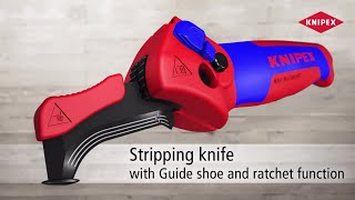 KNIPEX 16 50 145 Ratchet Cable Cutter [upl. by Desdamona]