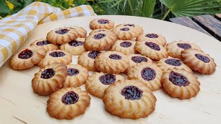 Jam Butter Cookies Recipe [upl. by Caine]