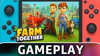 Farm Together  First 30 Minutes on Switch [upl. by Marilla38]