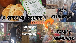 Real Irish Soda Bread recipe  Pas Retirement  Cleaning  Family Memories [upl. by Pierro]