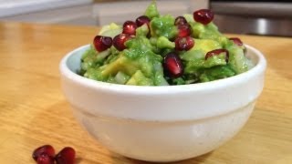 POMEGRANATE GUACAMOLE RECIPE [upl. by Fiedler179]