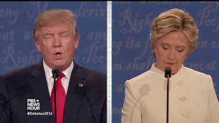 Watch the full third presidential debate between Hillary Clinton and Donald Trump [upl. by Efthim]