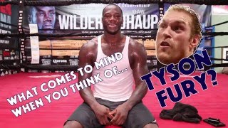 What comes to mind Tyson Fury [upl. by Giannini]