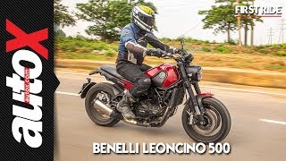 Benelli Leoncino 500 Review  First Ride  autoX [upl. by Stulin]