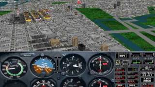 Microsoft Flight Simulator 50a for NEC PC9821 [upl. by Olihs]