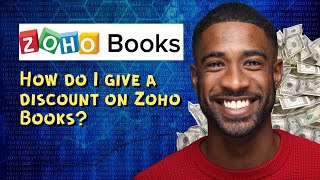 How do I give a discount on Zoho Books [upl. by Theresa]