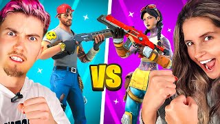 FILLE VS GARÇON SUR FORTNITE 1V1 [upl. by Citron]