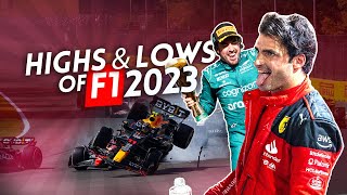 The Highs and Lows of the 2023 Formula 1 season [upl. by Eoj]