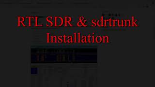 Installing and Configuring sdrtrunk with an RTL SDR Dongle [upl. by Ytinav]