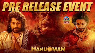 HanuMan Mega Pre Release Utsav LIVE  Megastar Chiranjeevi  Teja Sajja  Prashanth Varma  NTVENT [upl. by Anoirb]