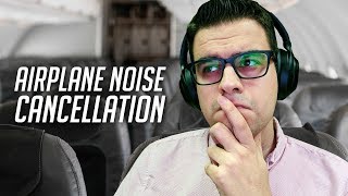 Sony WH1000xm3  AIRPLANE Noise Cancellation Test [upl. by Johny]