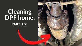 Cleaning DPF home Volvo V50 20  Ford Focus Peugeot PART 12 [upl. by Eedna]