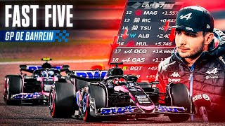 UN DÉBUT CATASTROPHIQUE  FAST FIVE 01  GRAND PRIX DE BAHREÏN 2024 [upl. by Wilden]