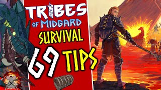 TRIBES OF MIDGARD  WISH I KNEW SOONER 69 Tips For SURVIVAL Mode 20 [upl. by Lirva]