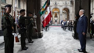 150 Aniversario Luctuoso de Benito Juárez García desde Palacio Nacional [upl. by Reiss]