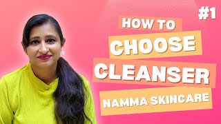 How to Choose Cleanser in Tamil  Skin care series 1 [upl. by Bonnice]