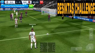 BEŞİKTAŞ CHALLENGE  RAKİP BARCELONA  DREAM LEAGUE SOCCER 2019 [upl. by Freyah]