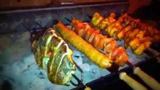 Fish Kabobs BBQ Grill  Call 8182752414 for more info [upl. by Arva871]