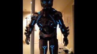 EL Wire Costume LED Montreal Canada [upl. by Edualcnaej]