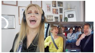 Vocal Coach reacts BTS Carpool KaraokeBlocked edited Reupload Video [upl. by Auliffe]