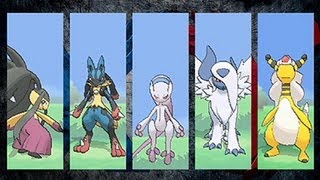 Pokémon X and Pokémon Y Three New MegaEvolved Pokémon Revealed [upl. by Lemahs]