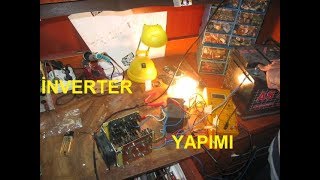 220 VOLT ELEKTRİK ÜRETİMİ  12 VOLT TO 220 VOLT İNVERTER 500 WATT [upl. by Shear]