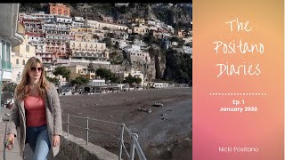 THE POSITANO DIARIES  2020Ep 2 A coastal hike and empty Positano [upl. by Phelia849]