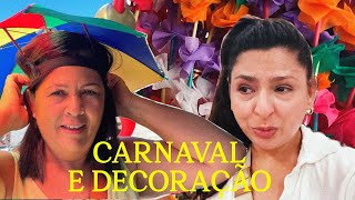 Passeio no Centro  Enfeites de Carnaval e Decoração pra casa [upl. by Olyhs938]