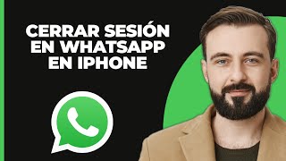 Cómo cerrar sesión en WhatsApp en iPhone [upl. by Dougald]