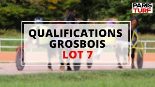 Qualifications Grosbois – Trot attelé – Lot 7 du 05082022 [upl. by Aknaib]