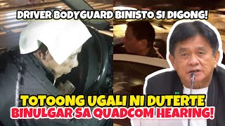 TOTOONG UGALI NI DUTERTE BINISTO SA QUADCOM HEARING [upl. by East]