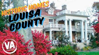 LOUISA COUNTY historic house tour [upl. by Yeliw]