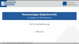 3 Einführung in die Mikroelektronik [upl. by Barnet]