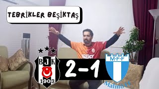 Fanatik Galatasaraylı Beşiktaş  Malmö maçını izlerse  OYUN KÖTÜ SONUÇ İYİ beşiktaş malmoff [upl. by Joash]