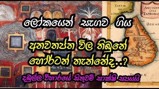 ලෝකයෙන් සැගවගිය අනවතප්ත විල තිබුනේ හෝර්ටන් තැන්නේද Anawathaptha vila horten plains [upl. by Tnomed]