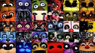 all fnaf jumpscares 2 [upl. by Annaoi515]