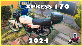 Review de la nueva Xpress 170  2024  ¡Una moto con mas potencia [upl. by Manly]