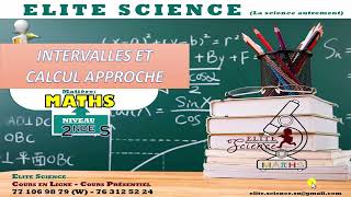 2NDESMATHSSEQ1 Intervalles et calcul approché réunion et intersection dintervalles [upl. by Argyle941]