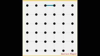 Simple Dots and Boxes Game in Python [upl. by Aneehs250]