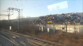 FHD East Midlands Railway Crewe To Newark Castle 07022023 [upl. by Nerin]