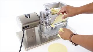 Tortilla Maker Electric Machine Roller With Motor Modern Design Prensa Tortilladora Tortillas a mano [upl. by Kriste]