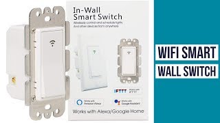 Moes WiFi Smart Wall Light Switch  SMART LIGHT SWITCH  Amazon Alexa Google Assistant [upl. by Ahsiruam848]