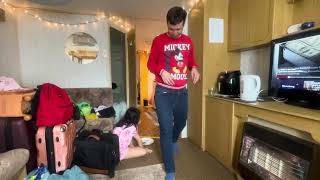 James watches Balamory while he finishes his breakfast in our caravan [upl. by Shushan]