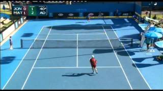 AO Playoff highlights Greg Jones v Marinko Matosevic [upl. by Aznerol227]