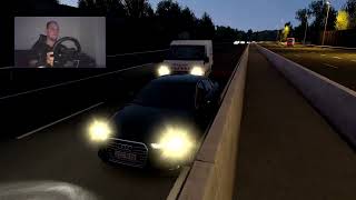 Audi A6 2015 Drive Luxembourg  London Night Drive Voznja Audi A6 Luksemburg  London Subscribe [upl. by Attenra]